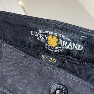Lucky Brand Low-rise Lolita Skinny Black Jeans 8/29